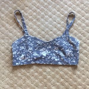 Brandy Melville Floral Bra Top
